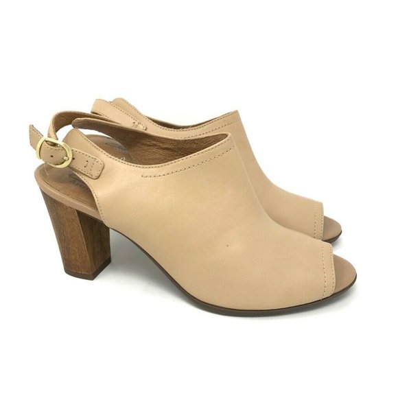 Clarks Shoes - Clarks Deloria Gia Mule Sandal Block Heels 9.5